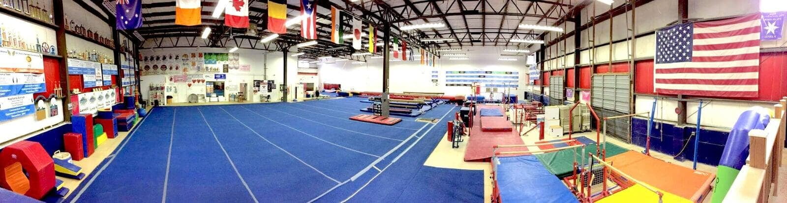 All Stars Gymnastics facility and team